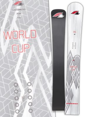 F2 Speedster World Cup RS snowboard for 2024–25